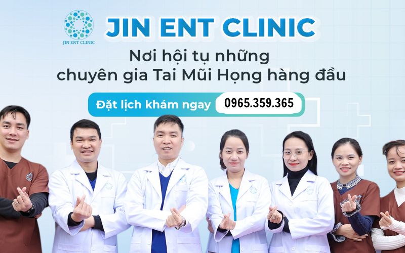 Đội ngũ y bác sĩ tại phòng khám JIN ENT Clinic