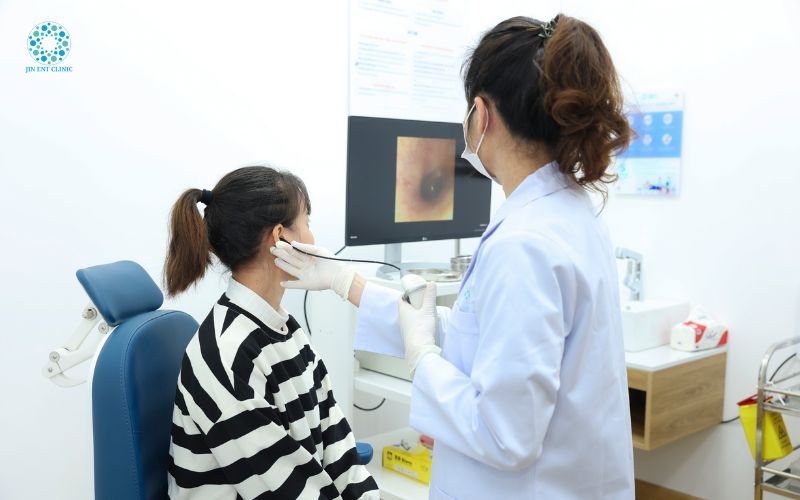 Nội soi tai mũi họng không đau tại JIN ENT Clinic 